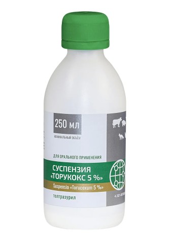 Торукокс 5% Рубикон Суспензия (250 мл)