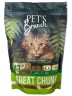 Корм сухой для кошек с говядиной Pet’s Brunch (400гр)