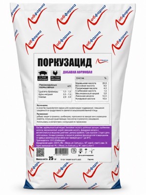 Кормовая добавка Поркузацид (25кг)