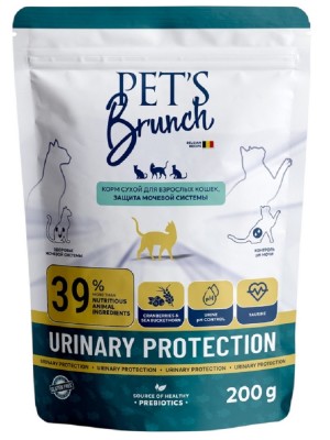 Корм сухой для кошек при МКБ Pet’s Brunch (200гр)