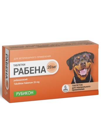 Рабена 20мг Рубикон (6 таб)