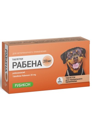 Рабена 20мг Рубикон (6 таб)