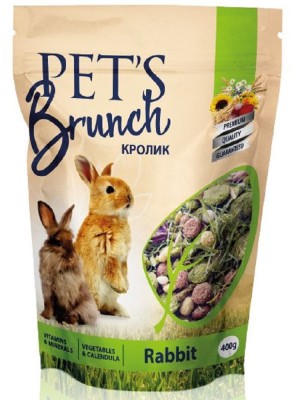 Корм сухой для кроликов Pet’s Brunch (400гр)