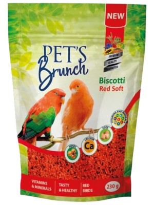 Корм сухой для птиц с краcным оперением Pet’s Brunch (230гр)