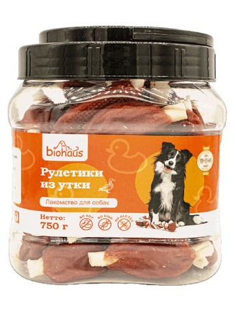 Рулетики из утки BHS057 Biohaus (750гр)